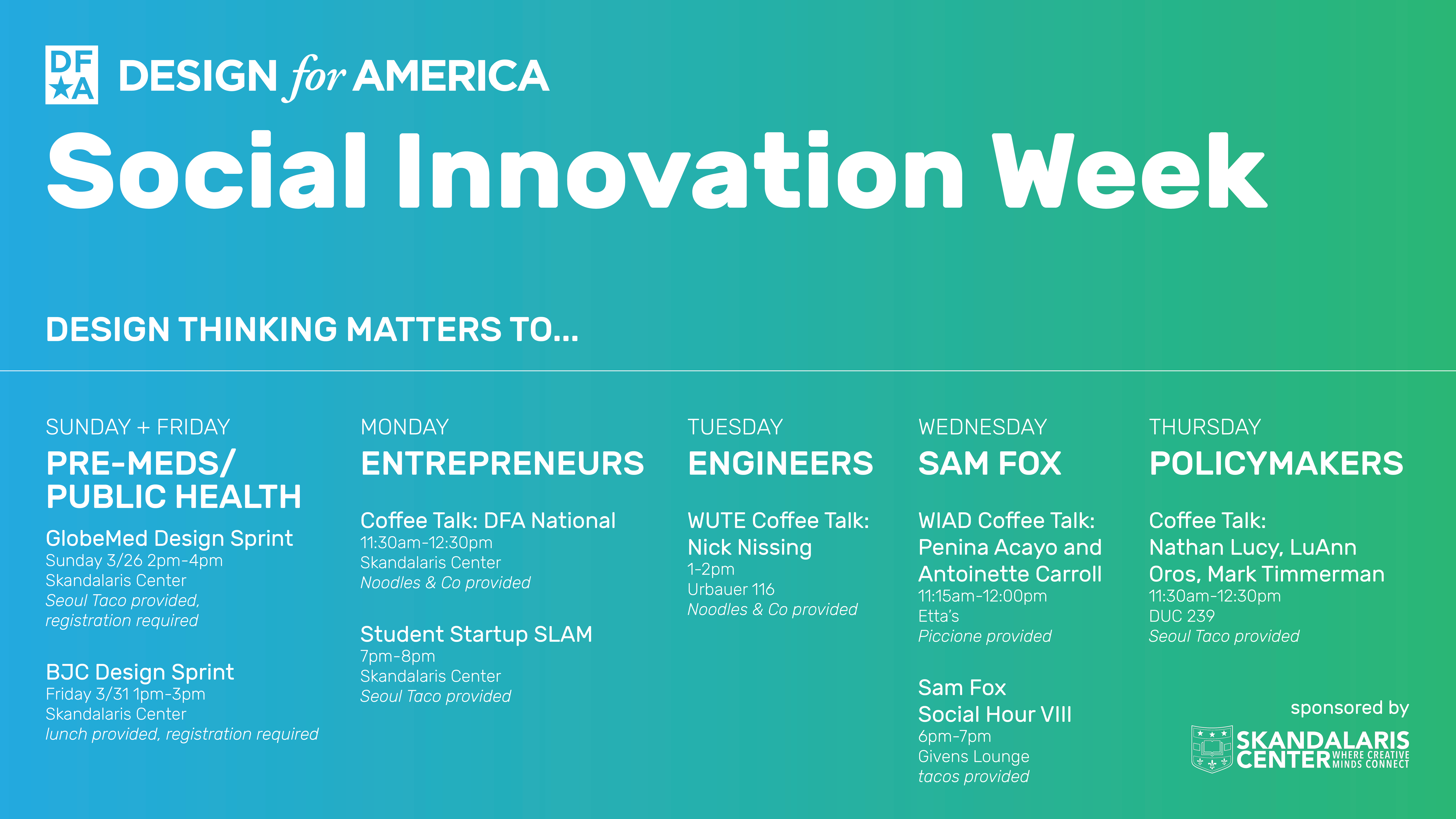 social innovation week